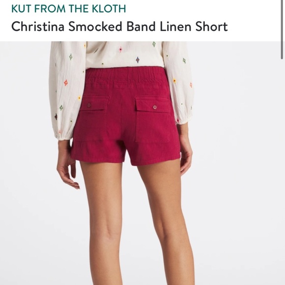 Kut from The Kloth | NWT Linen Shorts - Picture 2 of 3